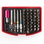 Benson 42-delige bitset - magnetische houder - chroom vanadium staal - inclusief opbergbox