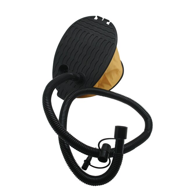 Benson Voetpomp - 2 liter - 20% meer luchtinhoud - Geel/Zwart