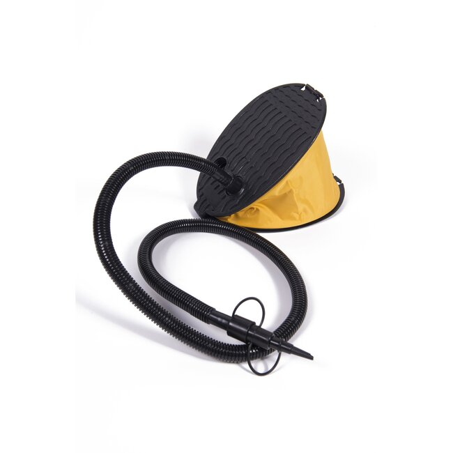 Benson Voetpomp - 2 liter - 20% meer luchtinhoud - Geel/Zwart