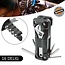 Benson Multitool fietsreparatieset - 16 functies - gehard staal - compact
