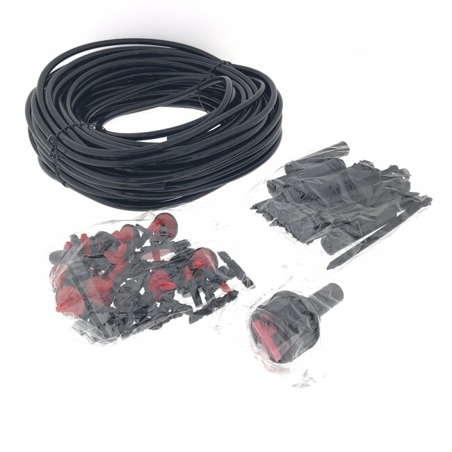 Benson Complete bewateringsset - 71-delig - 20 baskets - 15 meter slang