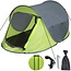 Lastpak Pop-Up Tent 245 x 145 x 95 cm Waterdicht & UV Beschermd