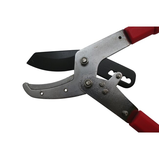 Benson 3-traps takkenschaar - uitschuifbaar tot 100 cm - aluminium - teflon coating - anti-slip handvatten