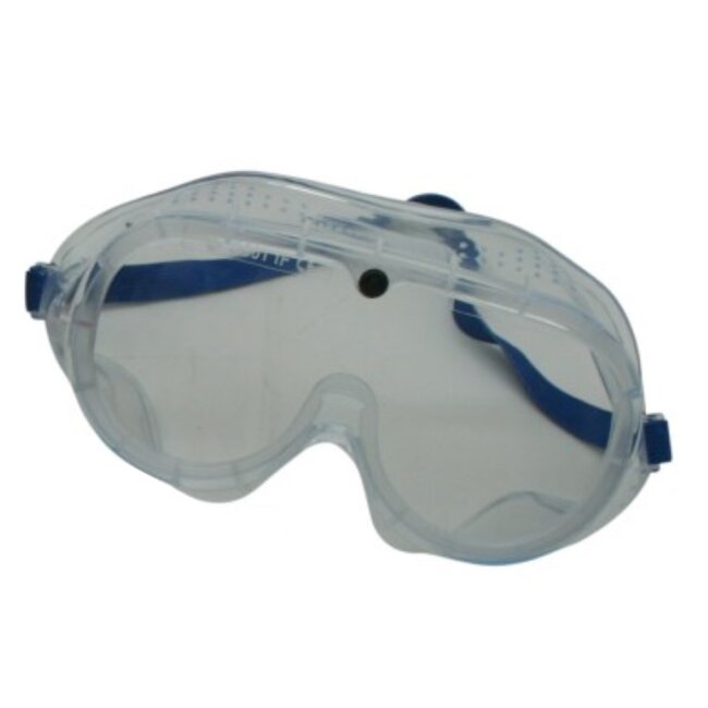 Hofftech Complete veiligheidsset - bril, gehoorbeschermer en stofmasker - CE keur - zwart/oranje - 3-delig