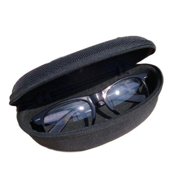 Benson Universele brillendoos - harde buitenkant - zwart - compact en stijlvol