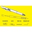 Benson Multifunctionele pen - balpen, waterpas, schroevendraaier - RVS - ideaal voor klussen