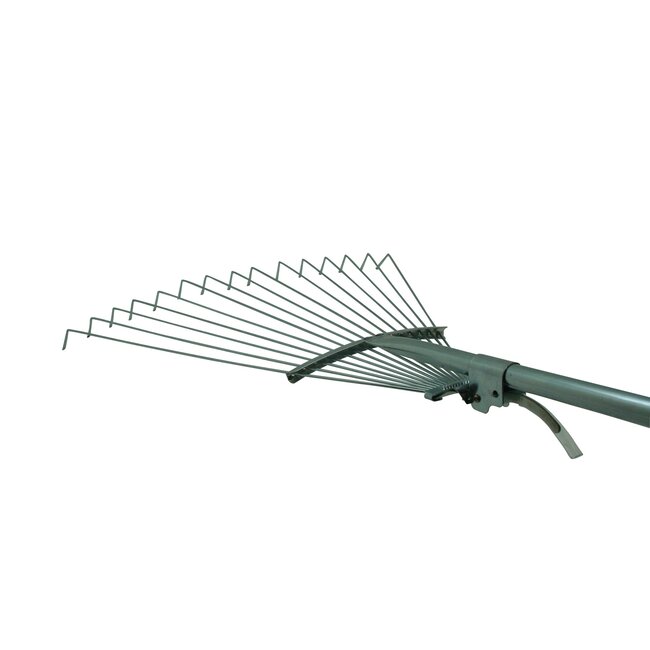 Benson Bladhark met 15 tanden - Verstelbare steel - Metaal - 155 cm - 43 cm werkbreedte