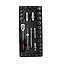 Benson Gevulde gereedschapswagen - 31-delige dopsleutelset - ABS kunststof bak - 180x380 mm