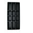 Benson 12-vaks tray voor gereedschap en onderdelen - kunststof - 38 x 17,5 x 4 cm