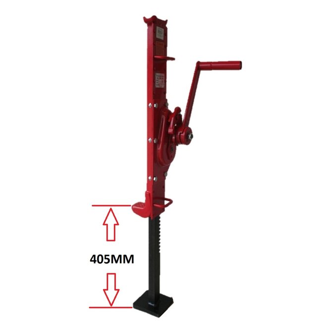 Benson Dommekracht krik - hefvermogen 1.5 ton - hoogte 600 mm - veiligheidsslinger
