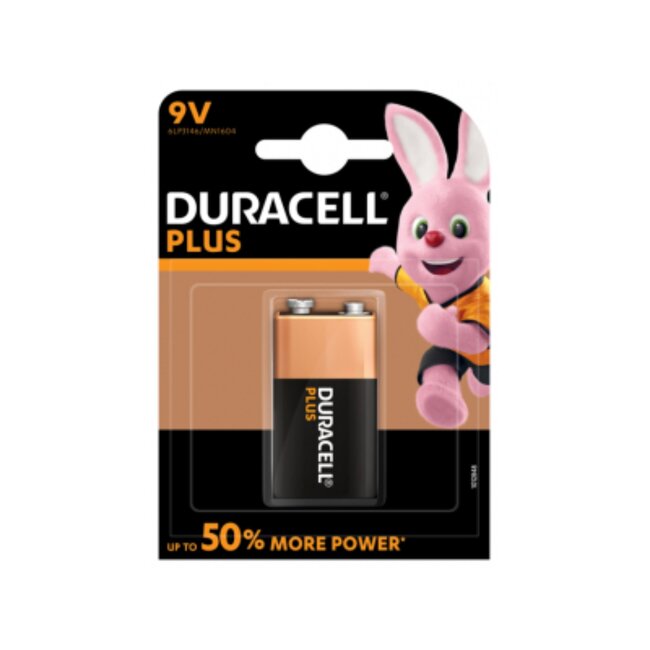 Duracell 9V Alkaline batterij - Langdurige energie - Compact formaat