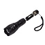 Hofftech Tactical zaklamp - COB LED - Zoomfunctie - 15 cm - IP44