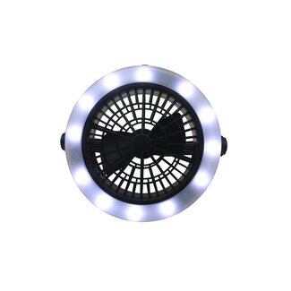 Benson Ventilator met LED Verlichting - Werkt Op: 3 x AA Batterijen