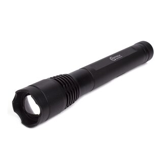 Hofftech Zaklamp Tactical Superbeam - 500 Lumen - 23 cm - Water - en Schokbestendig - 3 x C Batterij