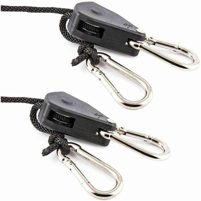 Hofftech Armaturen en filters hanger - ratchet lifter - 34 kg per stuk - set van 2