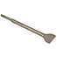 Hercules Brede platte beitel - SDS-Plus - 40 x 250 mm - Gehard staal