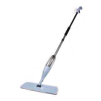 Benson Vloermop met sprayfunctie - microvezel doek - 360° roterende voet - lichtgewicht - geschikt voor harde vloeren