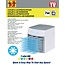 Benson Compacte luchtkoeler en bevochtiger met LED-verlichting - 10 m² - 27 dB - USB-voeding
