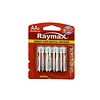 Raymax AA Batterijen - LR06 - Alkaline - 4 stuks Raymax AA Batterijen - LR06 - Alkaline - 4 stuks