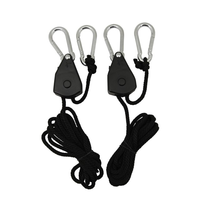 Hofftech Armaturen en filters hanger - ratchet lifter - 34 kg per stuk - set van 2