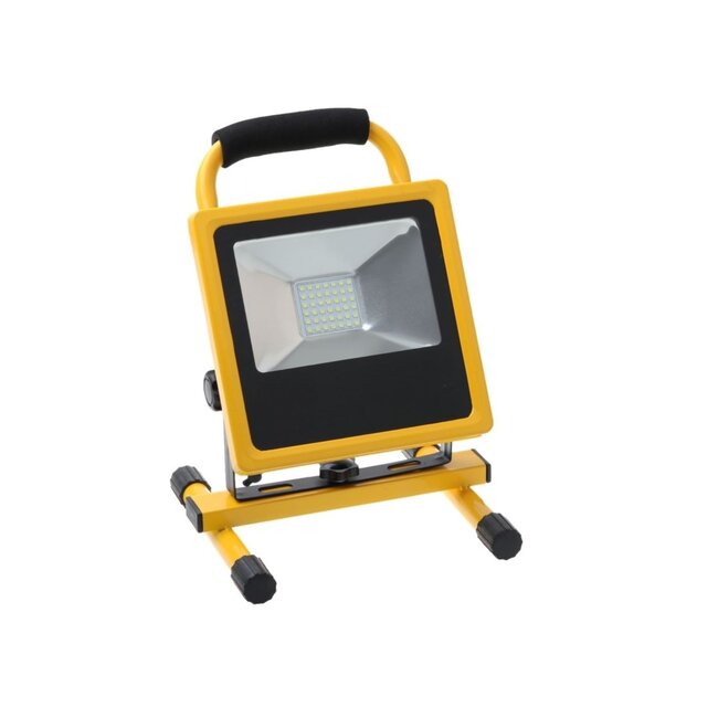 Hofftech Oplaadbare LED bouwlamp - 20W - 1500 lumen - IP65 - met autolader