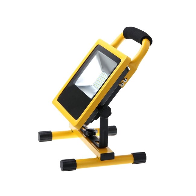 Hofftech Oplaadbare LED bouwlamp - 20W - 1500 lumen - IP65 - met autolader