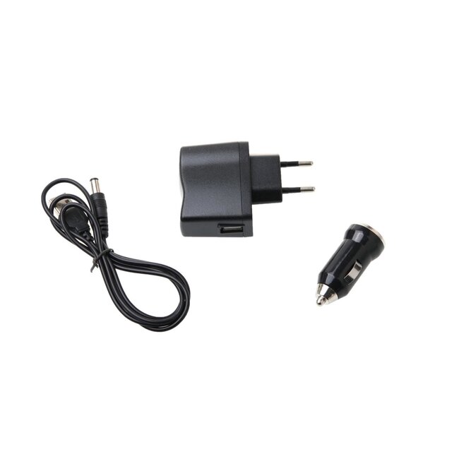 Hofftech Oplaadbare LED bouwlamp - 50 watt - 3500 lumen - waterdicht - met autolader