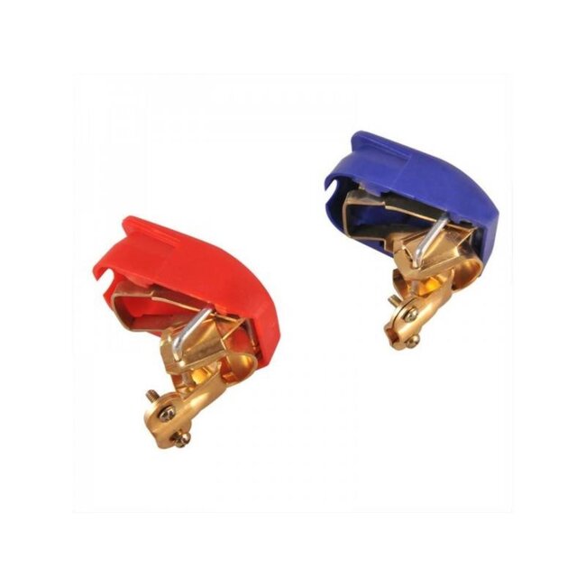 Benson Accupoolklemmen set - snelsluiting - plus en min pool - met beschermkapjes