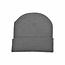 Benson Warme beanie muts - gebreid acryl - grijs - one size