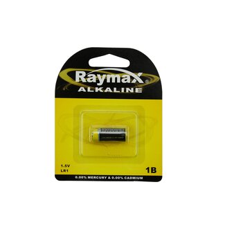 Raymax Alkaline batterij - LR1 - 1,5V - 880mAh - Ø 12 × 30,2 mm