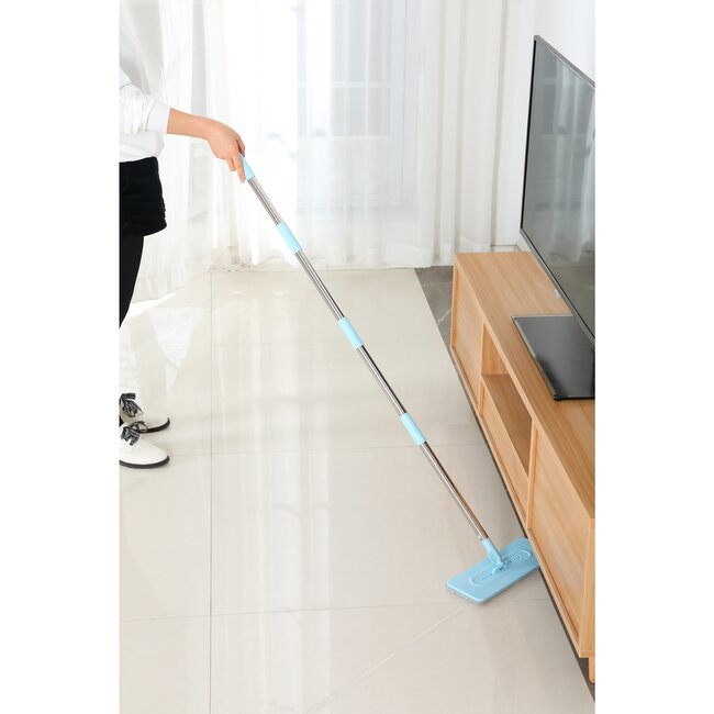 Benson Compacte vloerwisser set - Zelfreinigend - Inclusief microvezel pad - 5 liter