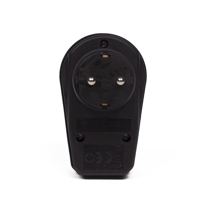 Benson Stopcontact buiten - randaarde - schakelaar en klep - IP44