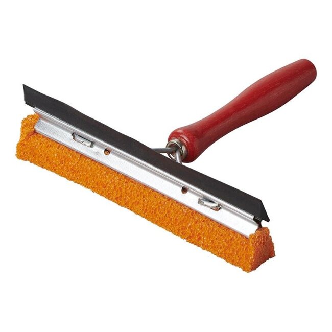 ProPlus Raamtrekker - 2-in-1 - Houten handgreep - 20 cm breed - 15 cm steel