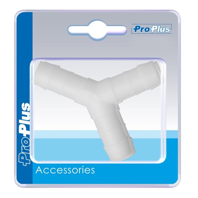ProPlus Slangtule Y-stuk - Polypropyleen - Ø 12 mm - 2 stuks - Temperatuurbestendig tot 90°C