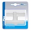 ProPlus Slangtule T-Stuk - Polypropyleen - Ø 12 mm - 2 stuks - Temperatuurbestendig