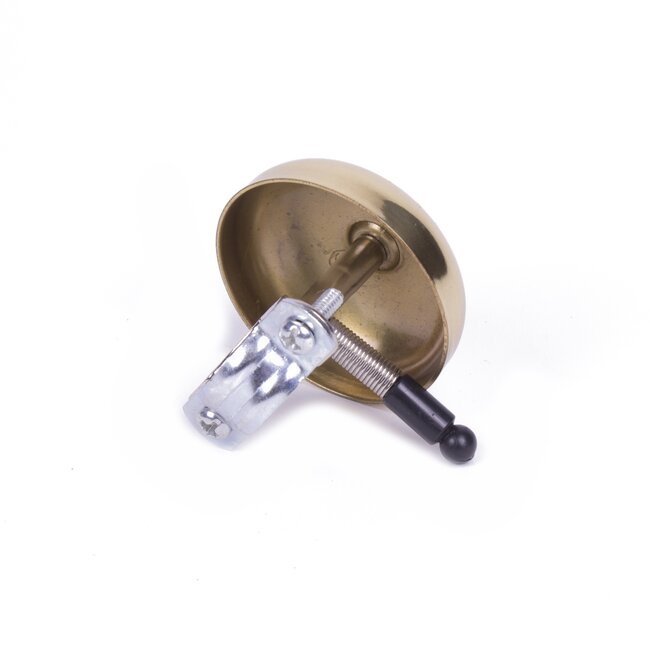 Benson Retro fietsbel - koperkleur - Ø 50 mm - luid geluid - eenvoudig te monteren