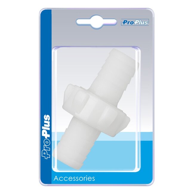 ProPlus Slangtule koppeling - Ø 25 mm - Nylon - Wit - Hoge drukbestendigheid