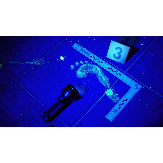 Hofftech UV zaklamp - 51 LED's - 5 Watt - robuust aluminium - veelzijdig gebruik