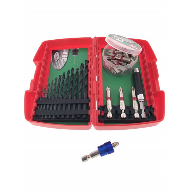 Hofftech Magnetische boor- en bitset - 38-delig - Inclusief opbergkoffer