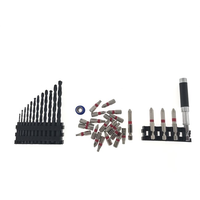 Hofftech Magnetische boor- en bitset - 38-delig - Inclusief opbergkoffer