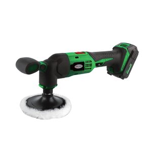 Hofftech Excentrische poetsmachine - Accu aangedreven - 18V Li-Ion - Ø125 mm - Lichtgewicht