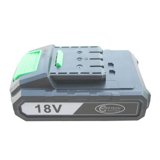 Hofftech Losse accu voor excentrische poetsmachine - 18V Li-ion - 125 mm