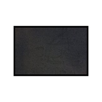 Intrada Nederland Stijlvolle droogloop deurmat - pluche vezels - hoge vochtopname - 50 x 80 cm - antraciet