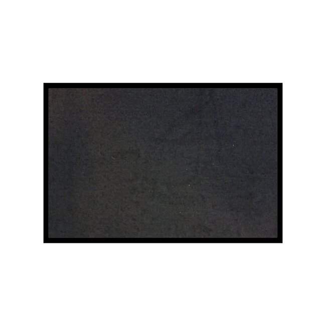 Intrada Nederland Stijlvolle droogloop deurmat - pluche vezels - hoge vochtopname - 50 x 80 cm - antraciet