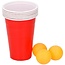 Lifetime Beer Pong - 3 Ping Pong Ballen - 6 Bekers - Spel