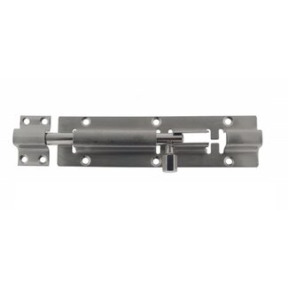 Benson RVS deurschuif voor hangslot - 150 x 38 mm - duurzaam en eenvoudig te installeren