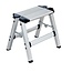 Benson Opvouwbare aluminium opstapkruk - antislip - max 150 kg