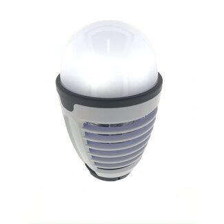 Benson Camping- en insectenlamp - oplaadbaar - waterproof - 2-in-1 - 14.9 x 9.2 cm Benson Camping- en insectenlamp - oplaadbaar - waterproof - 2-in-1 - 14.9 x 9.2 cm
