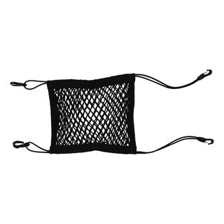 ProPlus Elastisch dubbel opbergnet met kunststof haken - 26 x 28 cm ProPlus Elastisch dubbel opbergnet met kunststof haken - 26 x 28 cm