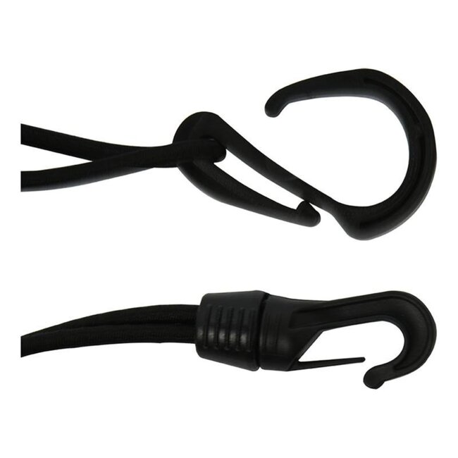 ProPlus Elastisch dubbel opbergnet met kunststof haken - 26 x 28 cm